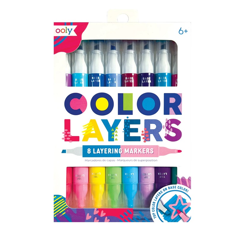 Color Layers Double Ended Markers