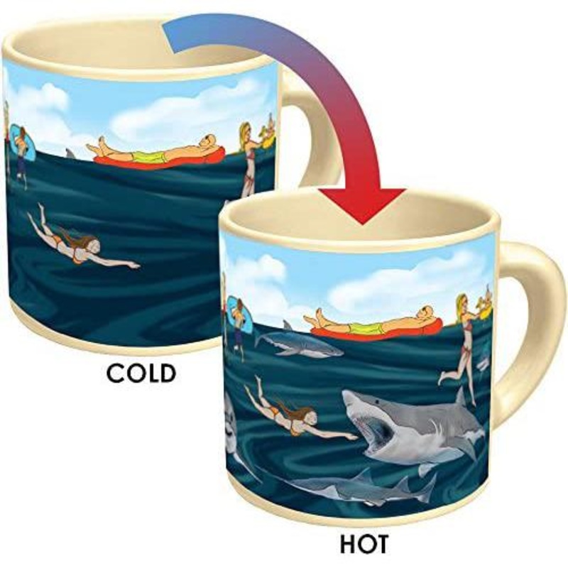 Dissappearing Shark Mug