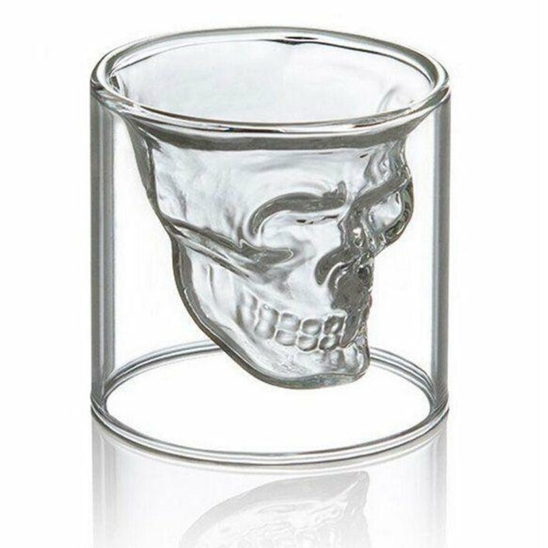 Doomed shot glass
