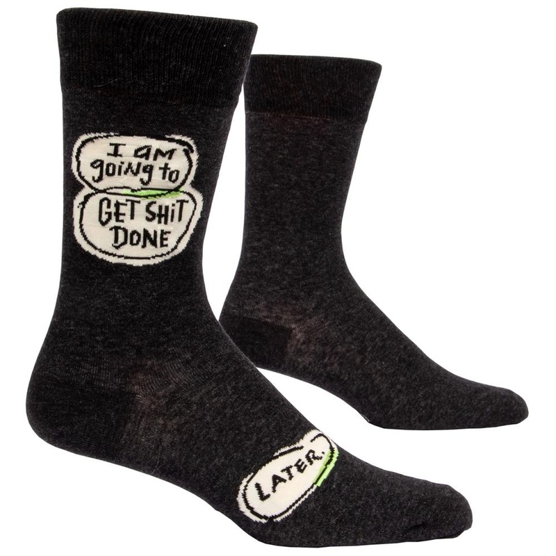 Get Sh*t Done, Later Men’s Socks