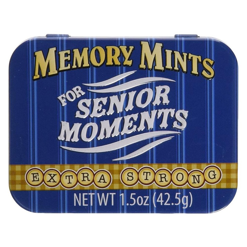 Memory Mints for Senior Moments Tin