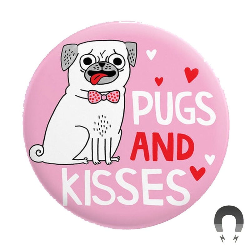 Pugs and Kisses – Big Magnet
