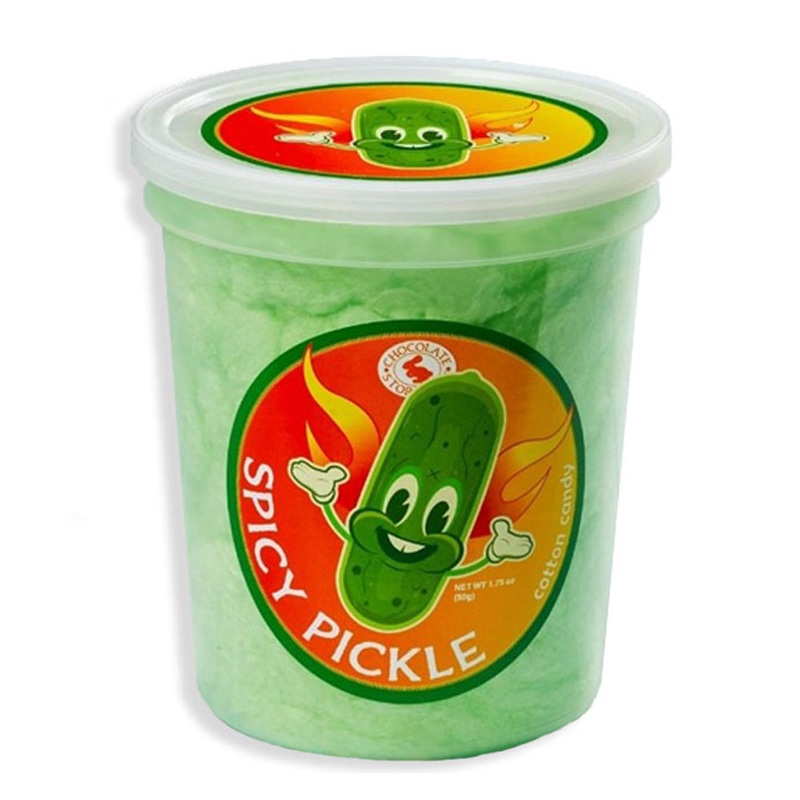 Spicy Pickle Cotton Candy