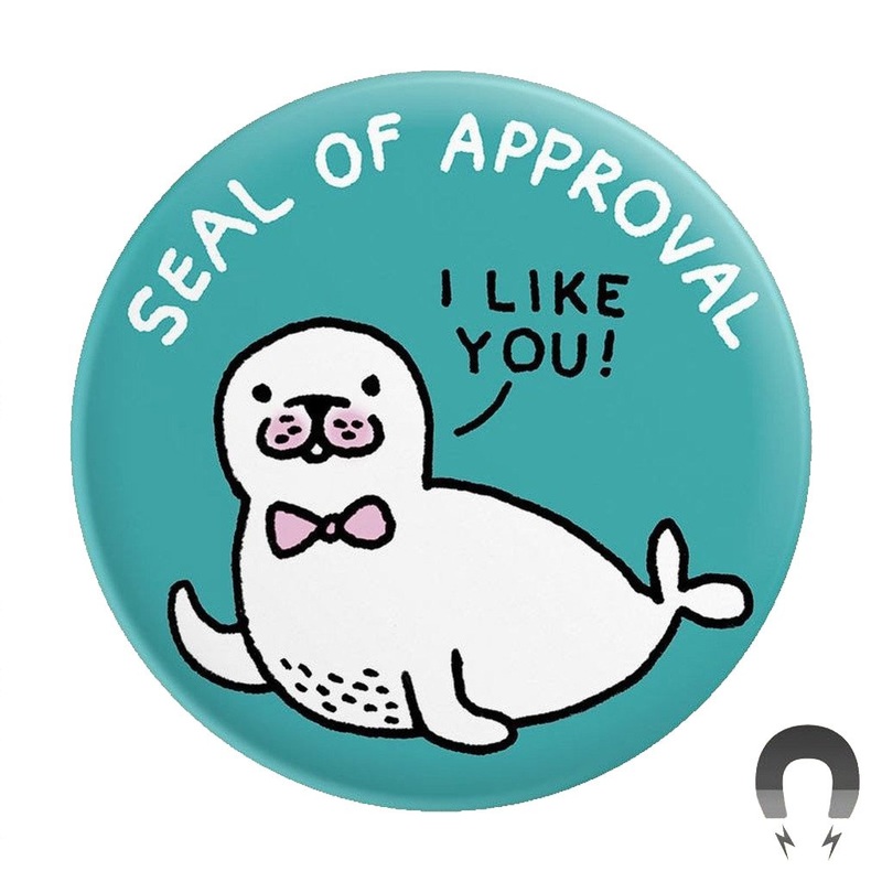 Seal of Approval Big Magnet