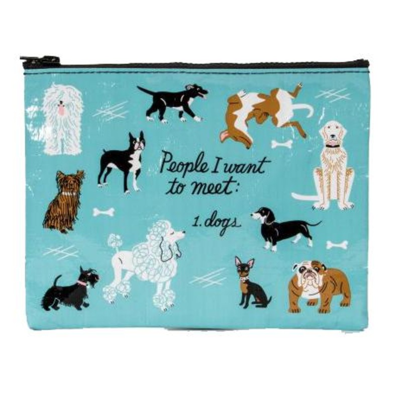 Zipper Pouch – People I’d Like To Meet: Dogs