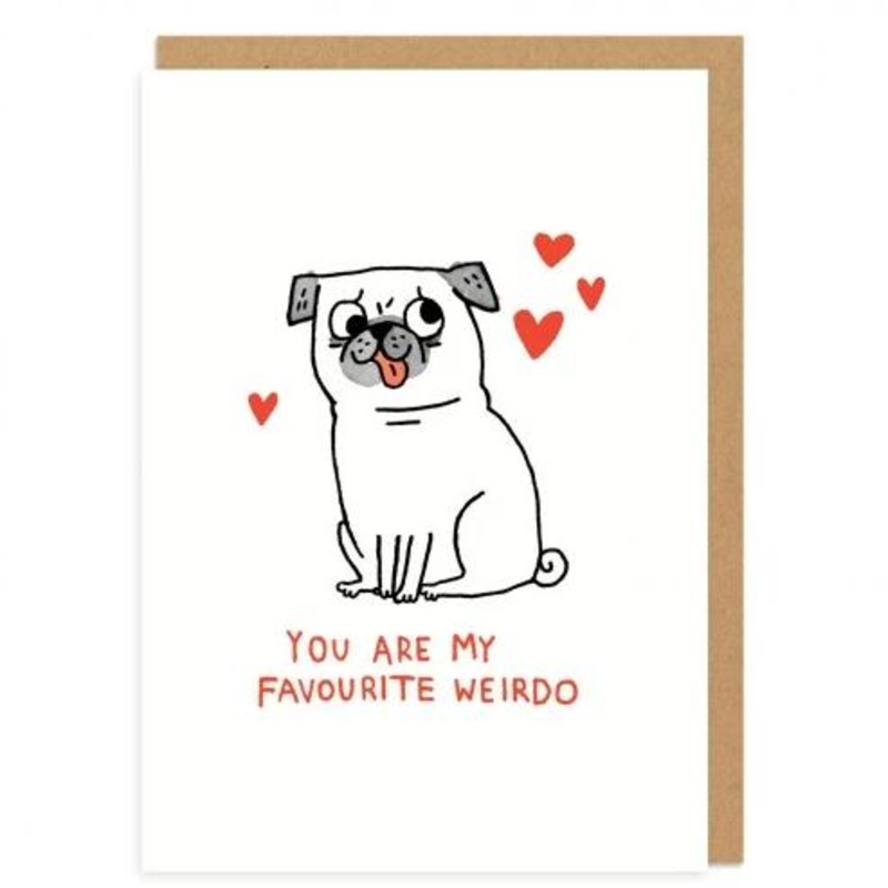 Favorite Weirdo Card