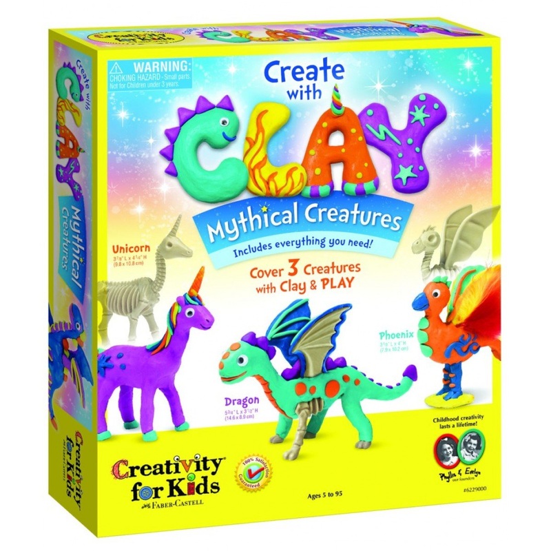 Create with Clay Mythical Creatures