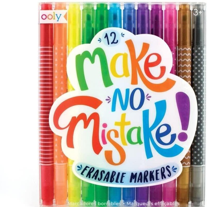 Make No Mistake Erasable Markers – Set of 12