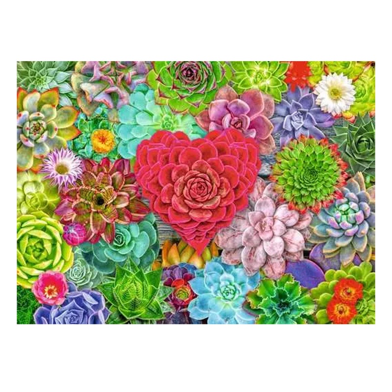 Ravensburger Succulent love 500 pc Puzzle