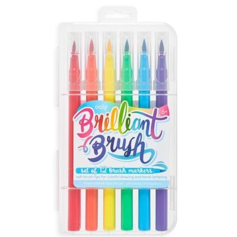 Brilliant Brush Markers