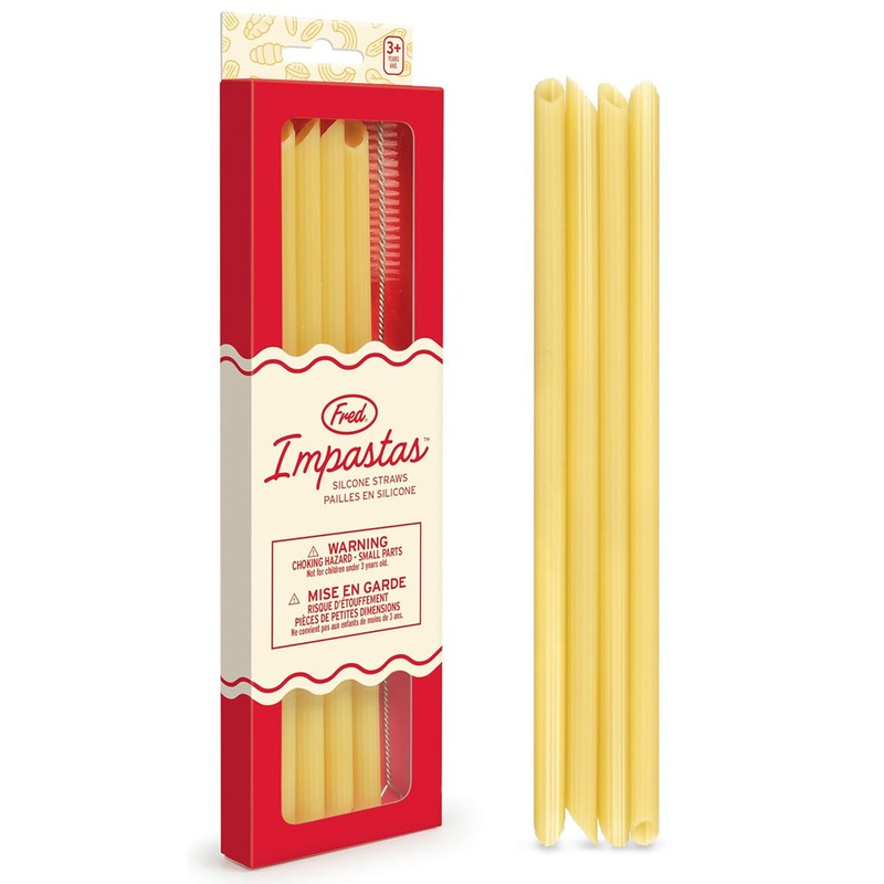 Impastas – Silicone Pasta Straws (Set of 4)