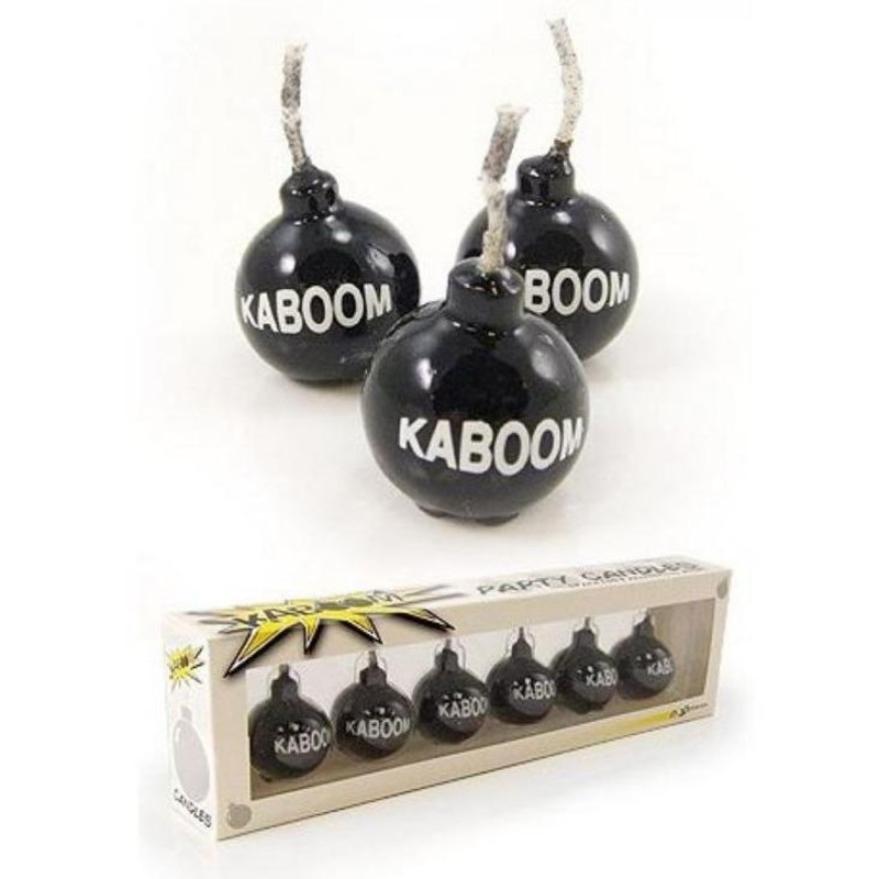 Kaboom Birthday Candles