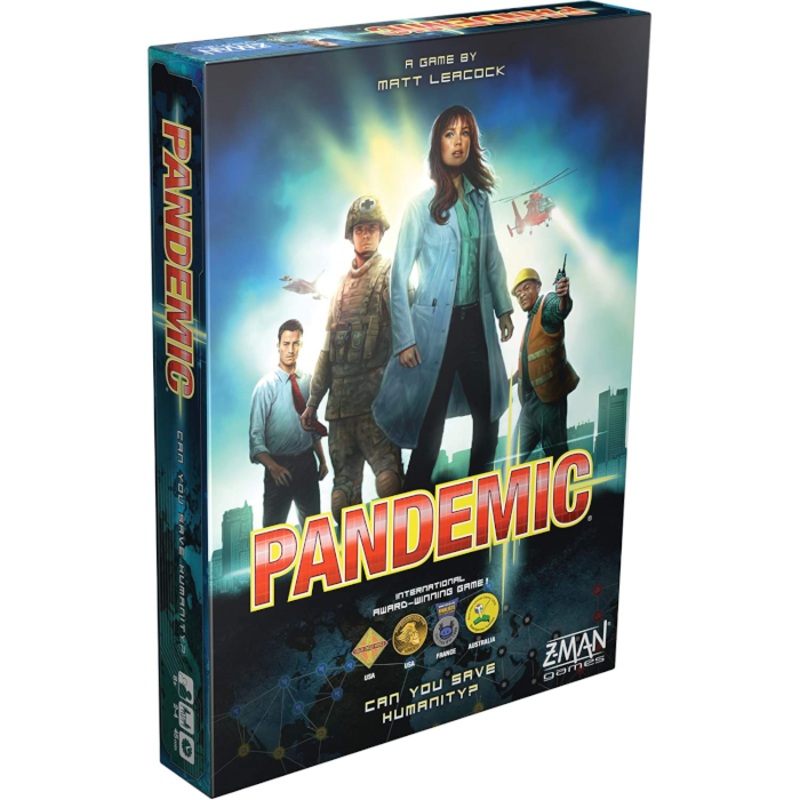 Pandemic cooperative board game