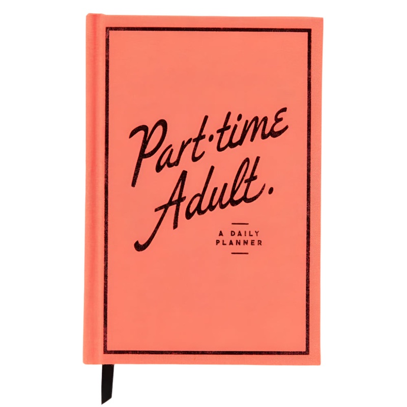 Part-time Adult Undated Daily Planner