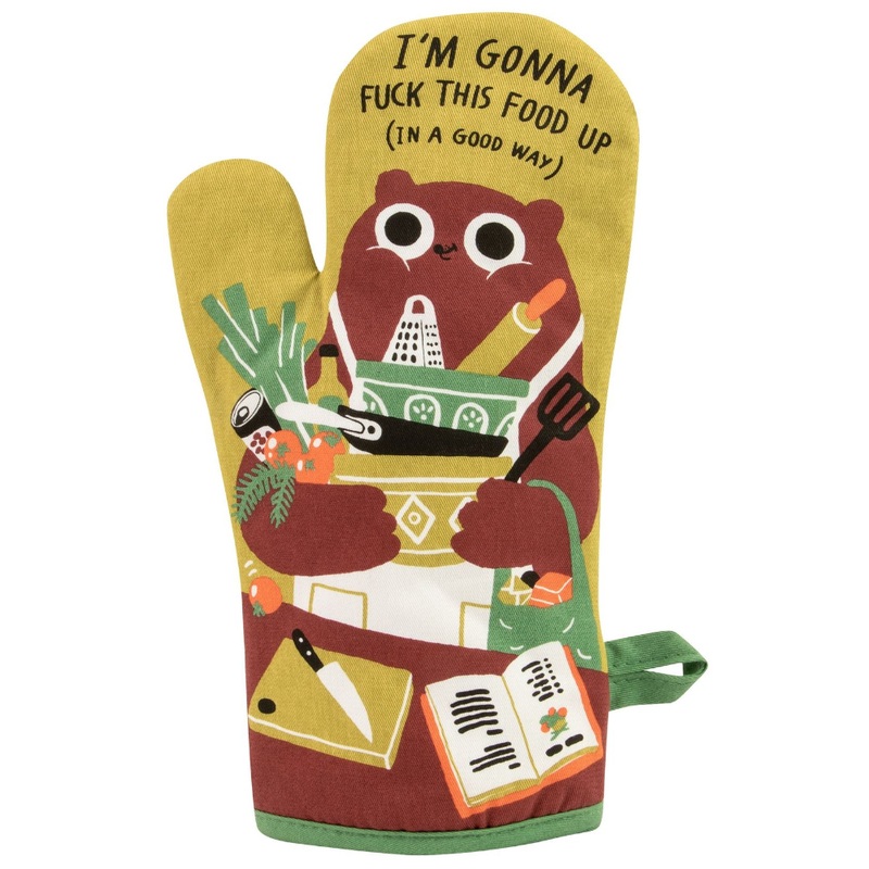F this Food Up (In a Good Way) Oven Mitt