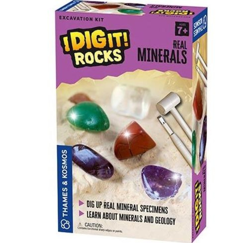 I Dig It! Rocks – Real Minerals Excavation Kit