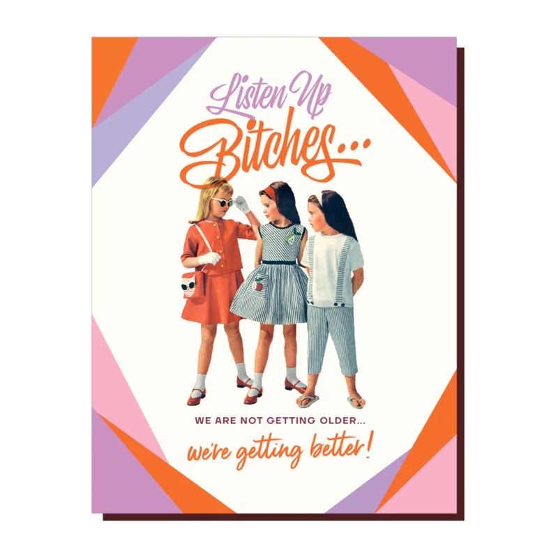 Listen Up Bitches, better card