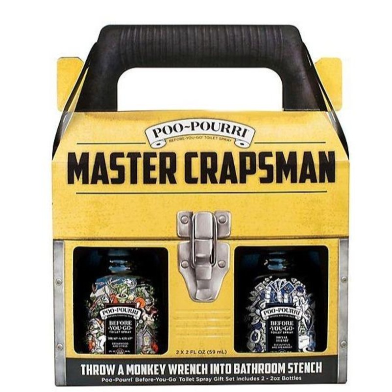 Master Crapsman Gift Set – Toilet spray