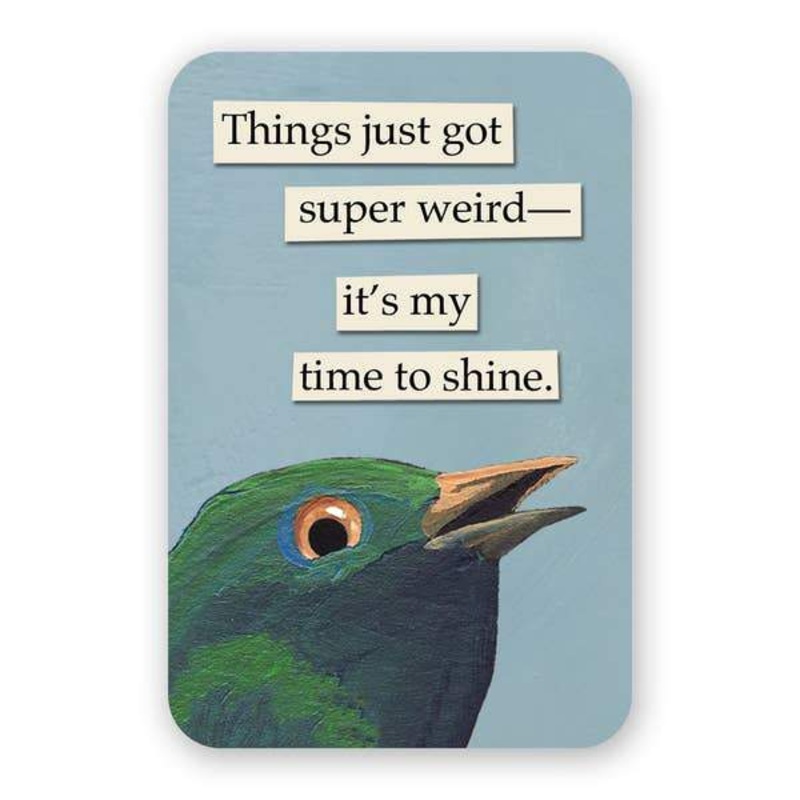 Mincing Mockingbird Sticker