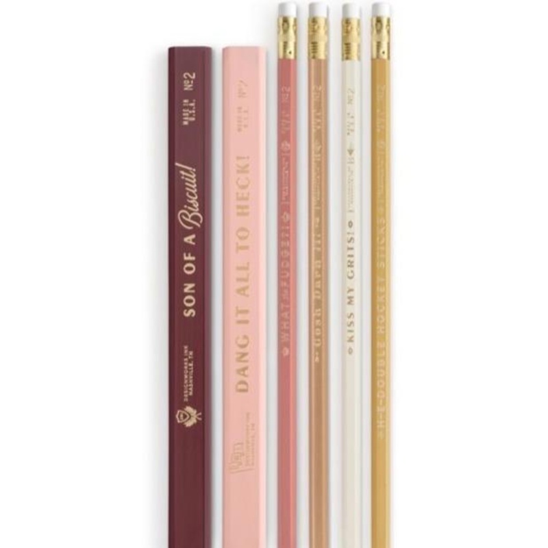 Vintage Swear Words Pencil Set