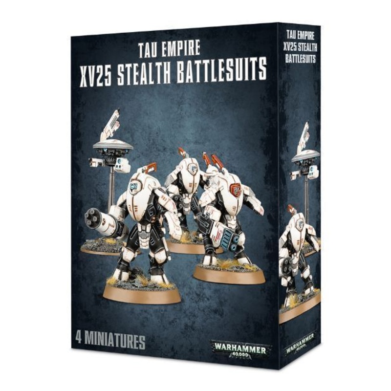 Warhammer Tau Empire XV25 Stealth Battlesuits *