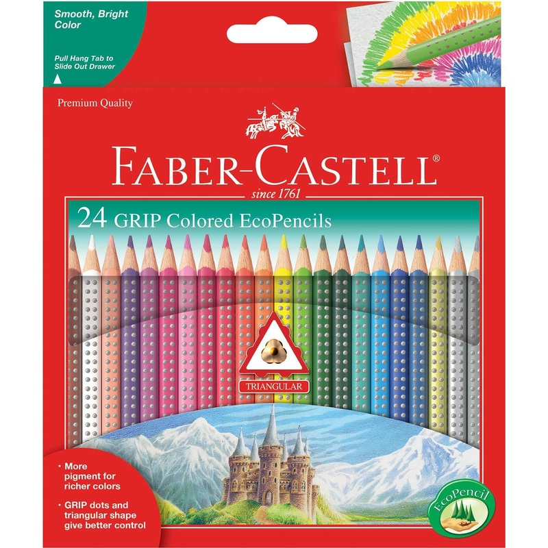 24ct Grip Colored EcoPencils