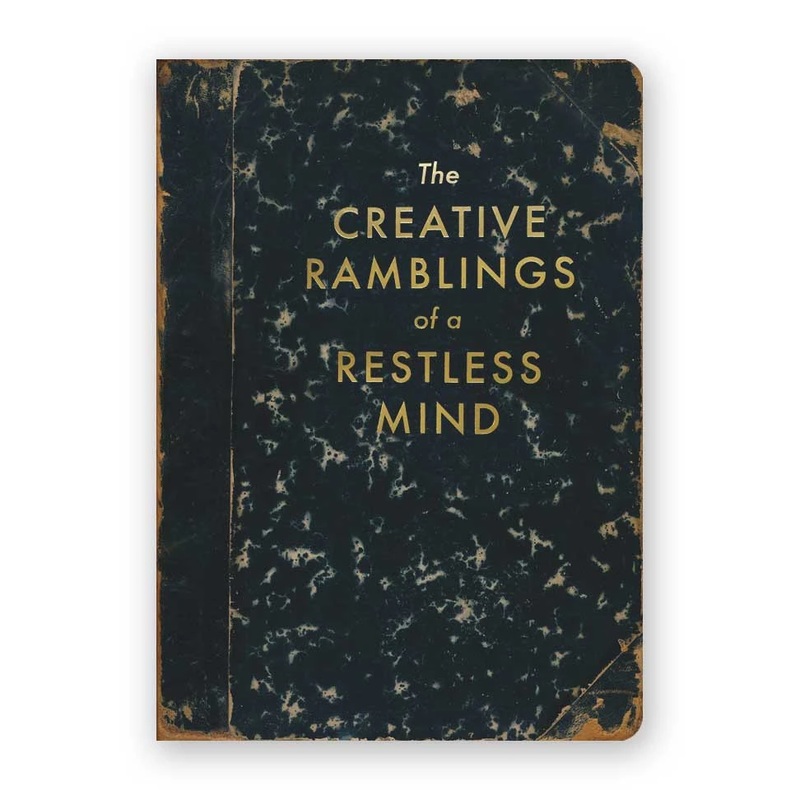 Creative Ramblings of a Restless Mind – Medium Blank Journal