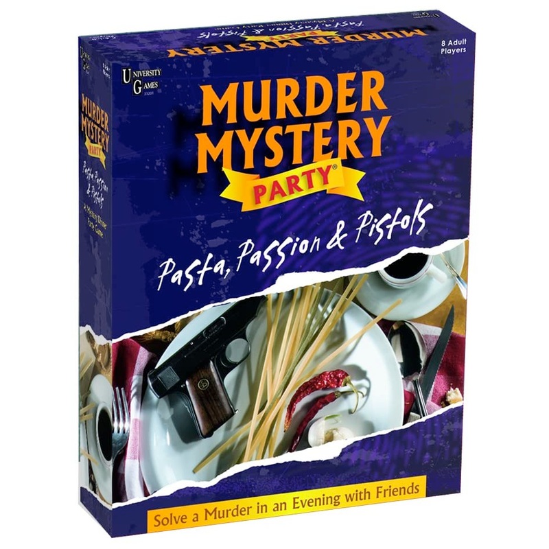 Murder Mystery Party Game:  Pasta, Passion, Pistols