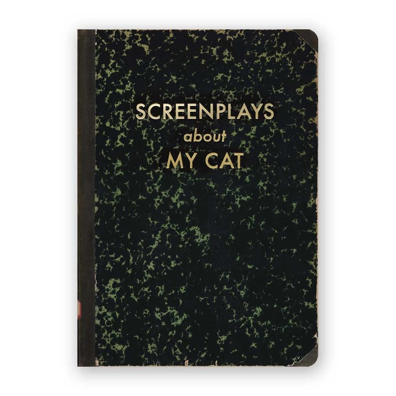 Screenplays About My Cat – Medium Lined Journal