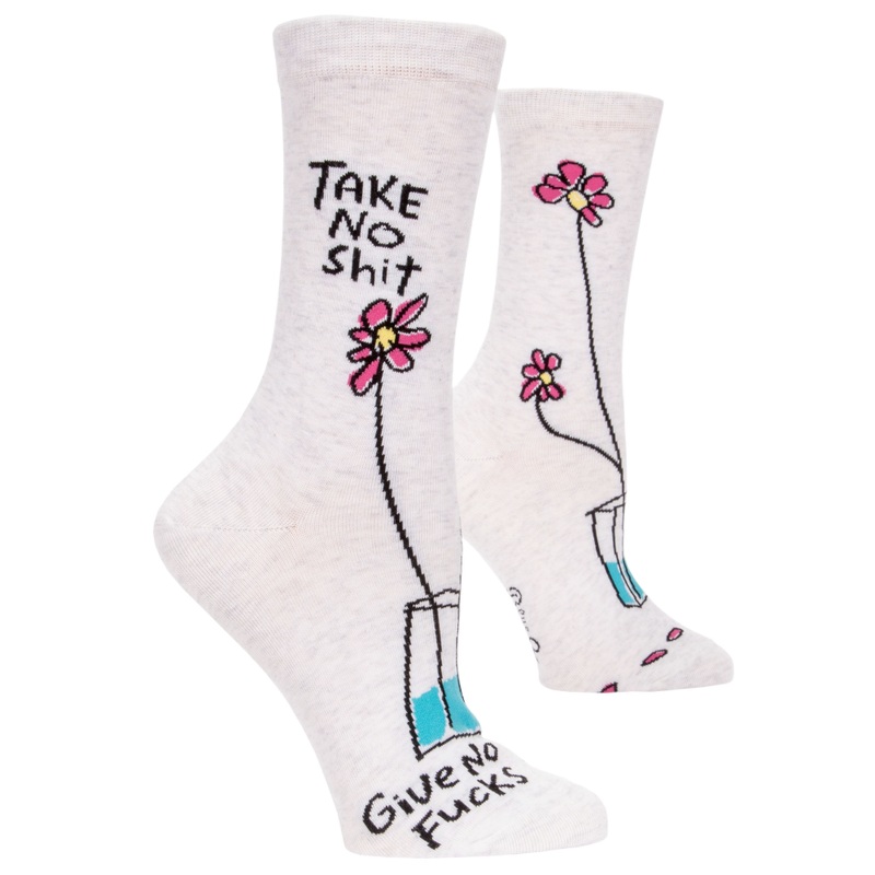 Take No Shit Give No F-cks Women’s Socks