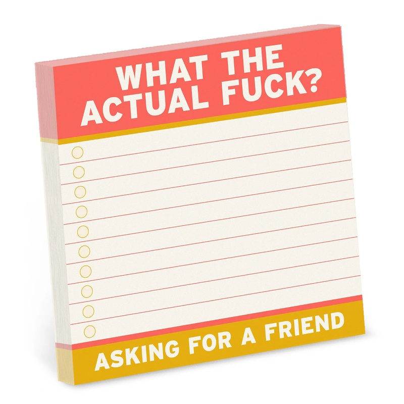 What the Actual F-ck Large Sticky Notes