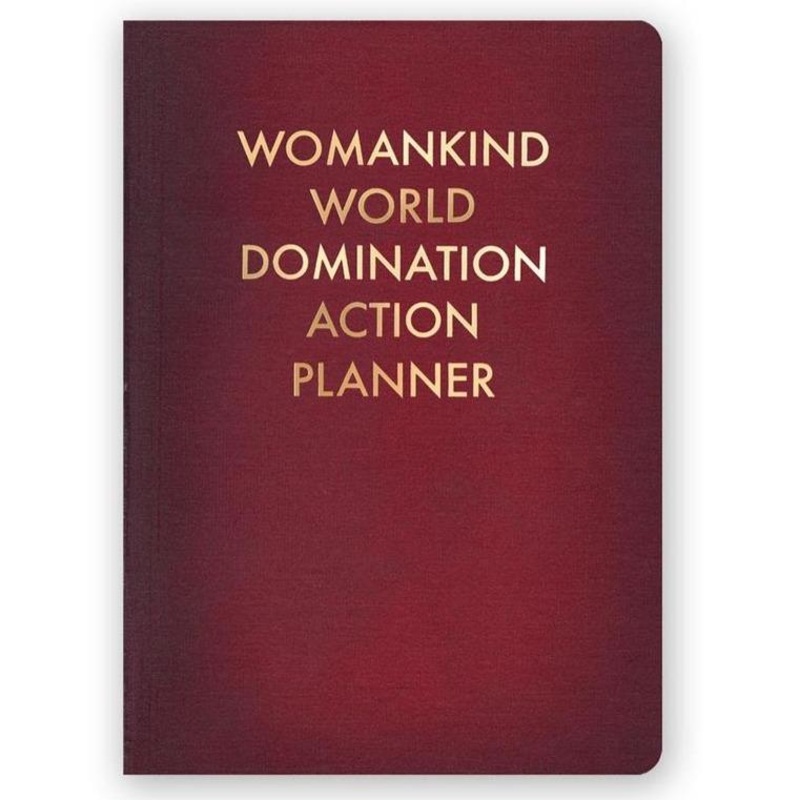 Womankind World Domination Action Planner Medium