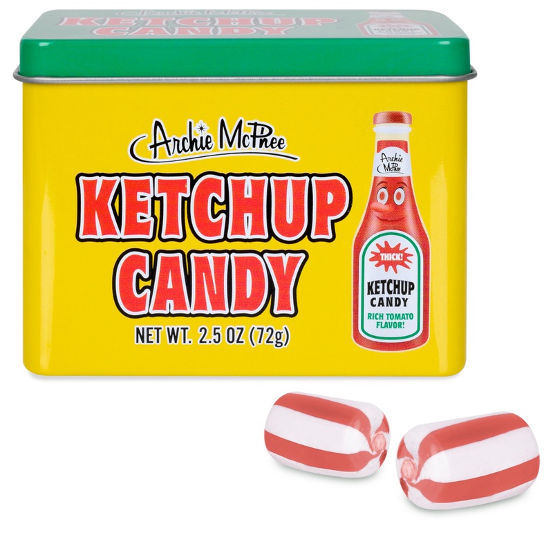 Ketchup Candy in a Tin