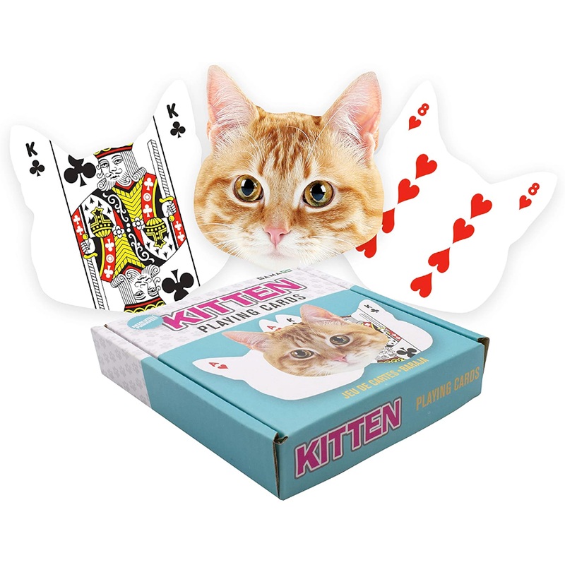 Kitten Shaped Playing Cards