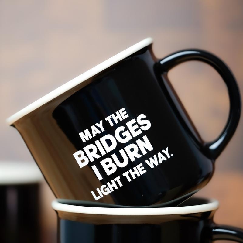 May the Bridges I Burn Coffee Mug