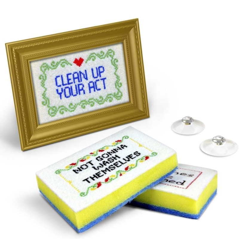 Subversive Sponges with Frame – set of 4