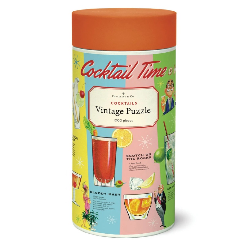 Cocktails 1,000 Piece Puzzle