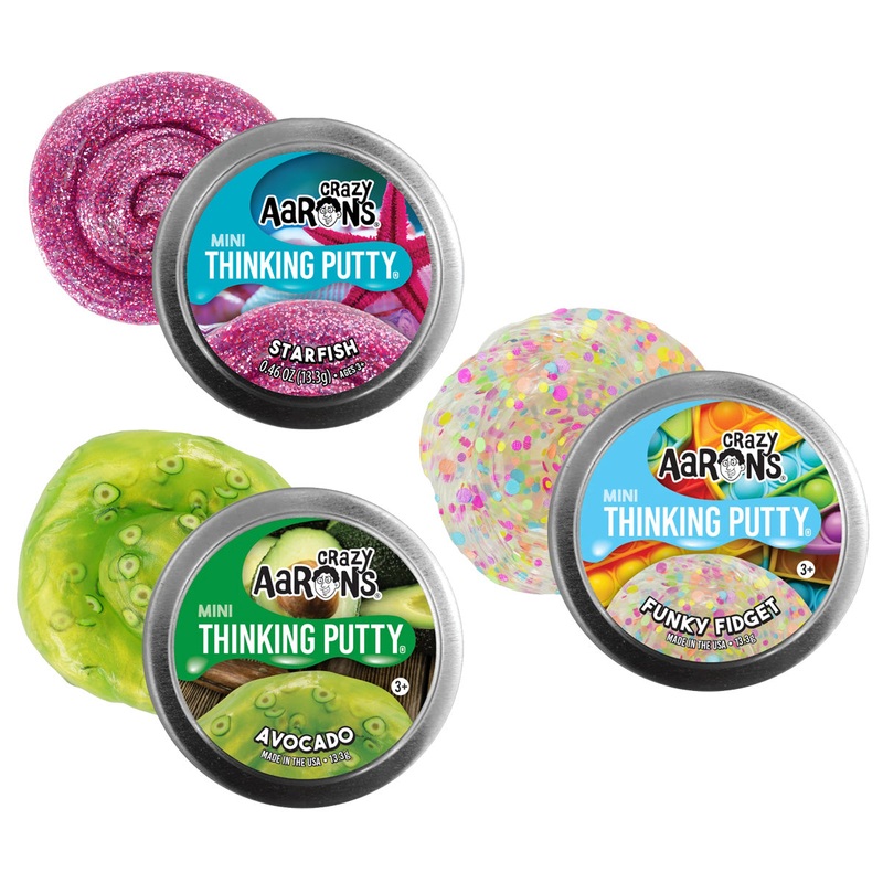 Crazy Effects Small Tin of Crazy Aaron’s Thinking Putty