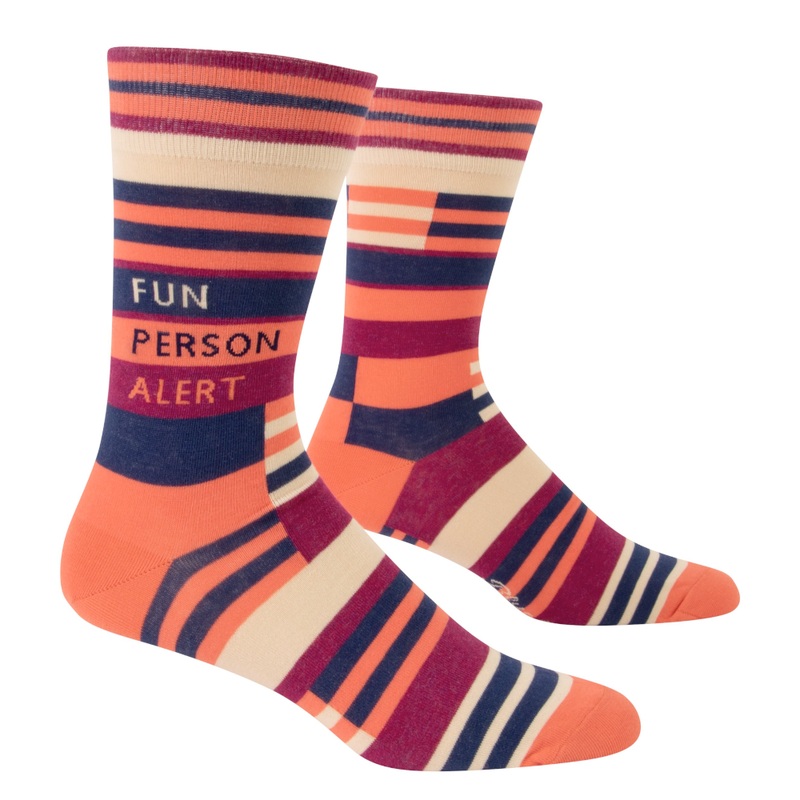 Fun Person Alert Men’s Crew Socks