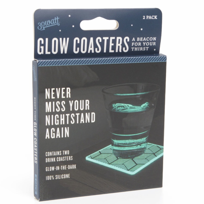 Glow in the Dark Coasters – pack of 2