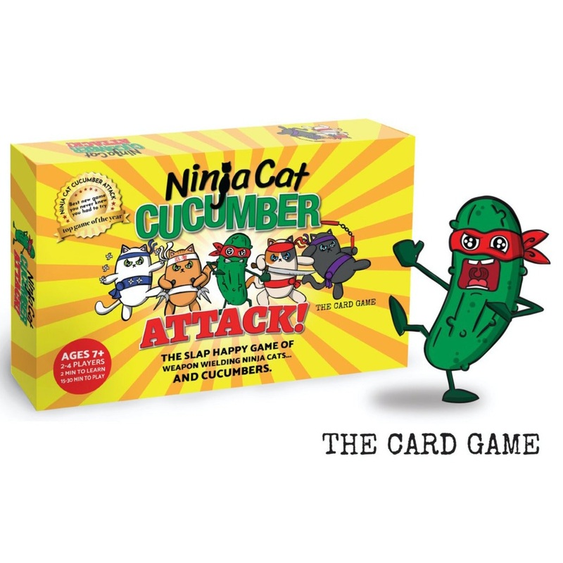 Ninja Cat Cucumber Attack!