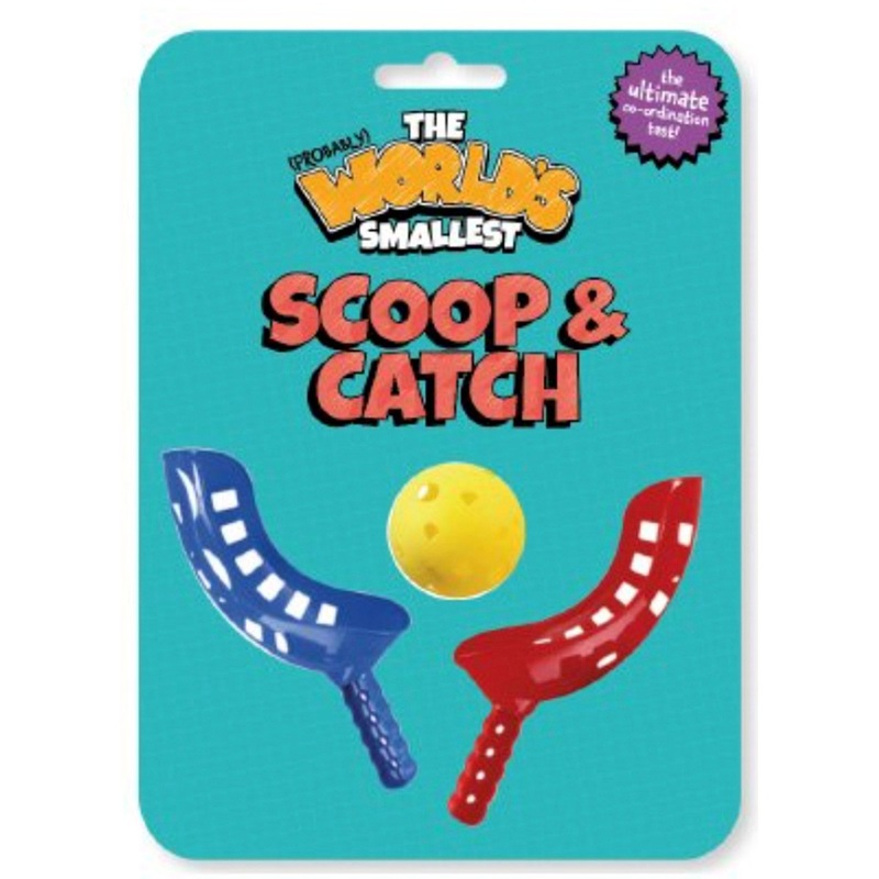 Probably World’s Smallest Scoop and Catch