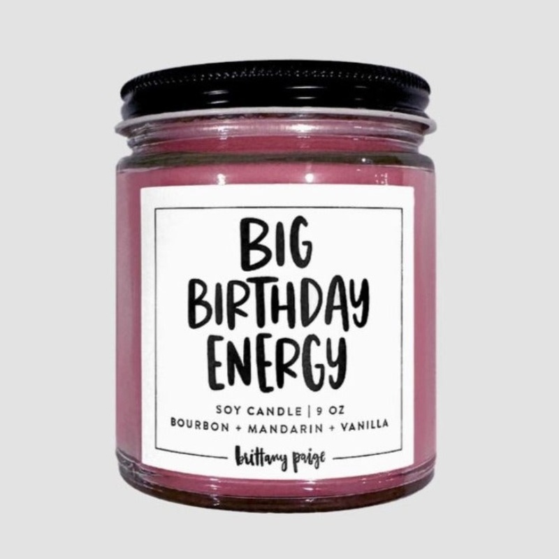Big Birthday Energy Candle