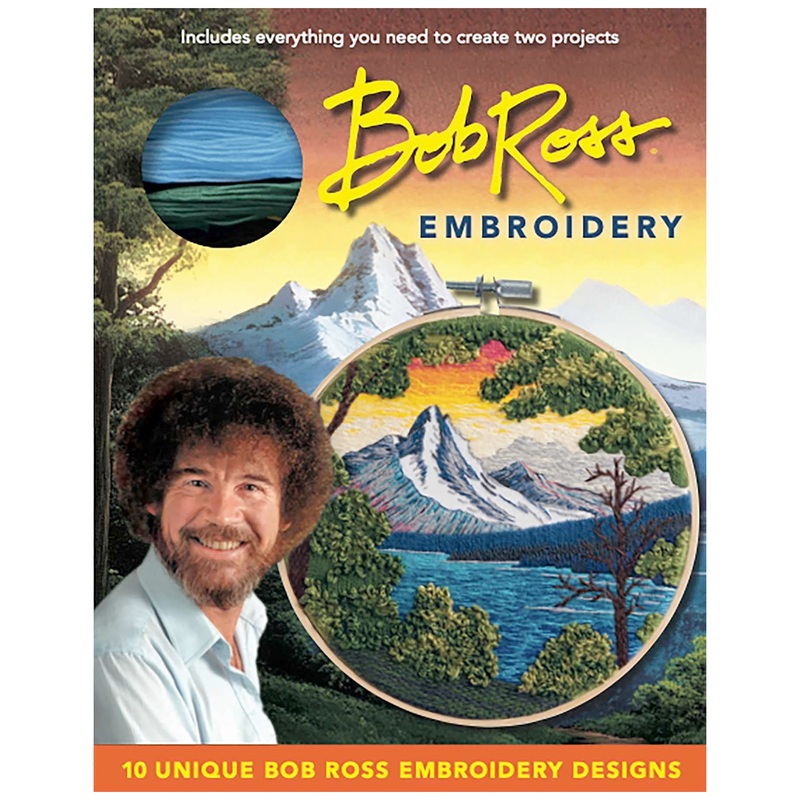 Bob Ross Embroidery