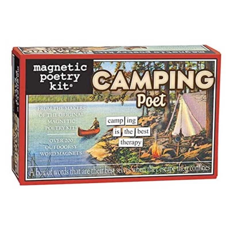 Camping Magnetic Poetry