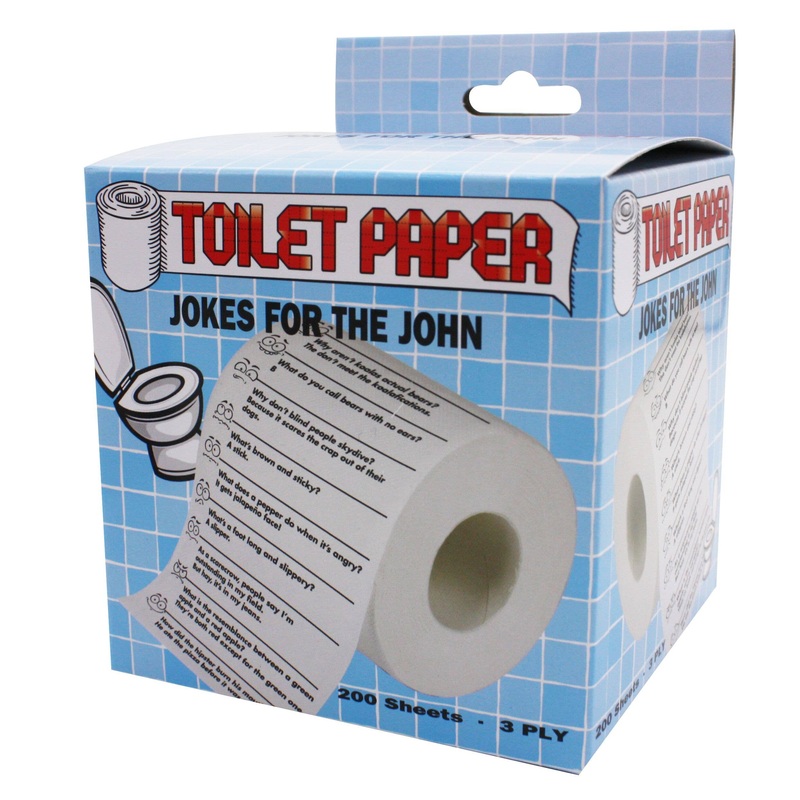 Crap Jokes for the John Toilet Paper