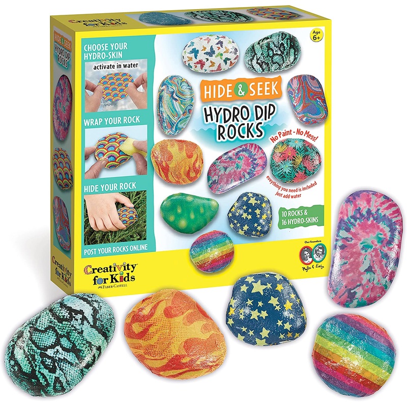 Hide and Seek Hydro Dip Rocks