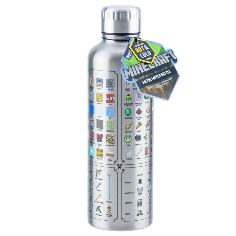 Minecraft Metal Water Bottle