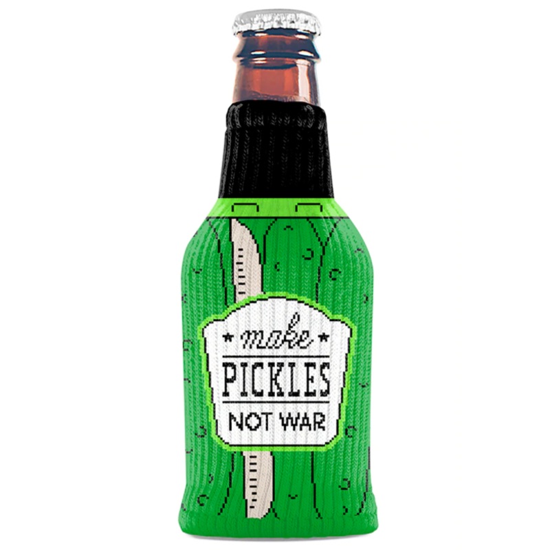 Pickles Not War Freaker – bottle koozie-