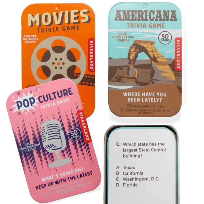 Trivia Tin Game